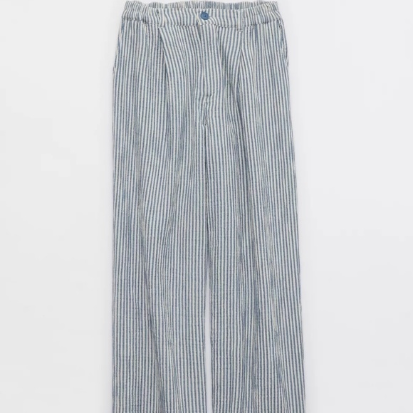 Aerie Daybreak Trouser | Marbled Blue  (L) - Picture 1 of 9